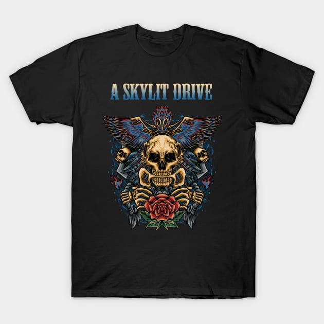 A SKYLIT BAND T-Shirt by MrtimDraws